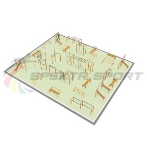 Купить Парковая площадка для Воркаут и WRK 6_76mm в Копейске 