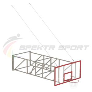 Купить Ферма 2,8 м. для баскетбольного щита 1800х1050 из оргстекла в Копейске 