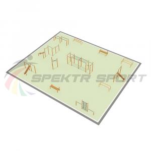 Купить Парковая площадка для Воркаут и WRK 2_76mm в Копейске 