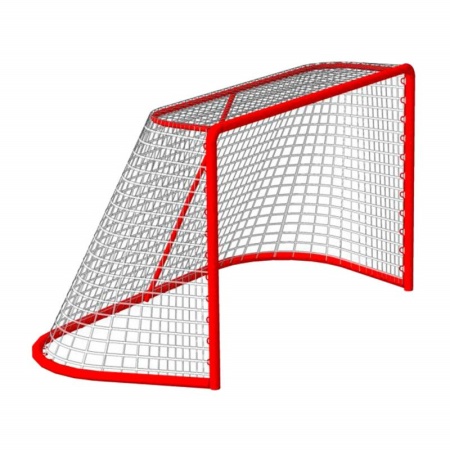 Купить Сетка хоккейная на ворота 1,22мх1,83мх0,5мх1,15м, нить 3,5 мм, узловая в Копейске 