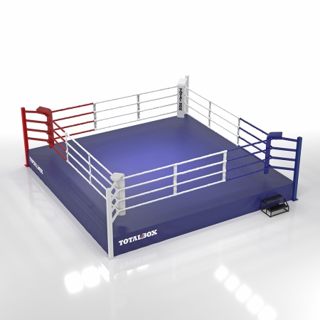 Купить Ринг боксерский Totalbox на помосте 0,5 м, 7х7м, 6х6м. в Копейске 