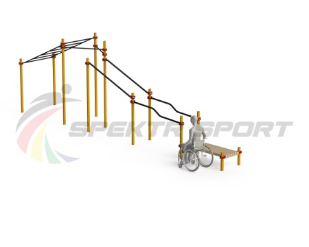 Купить Спортивный комплекс для инвалидов-колясочников WRK-D22_76mm в Копейске 