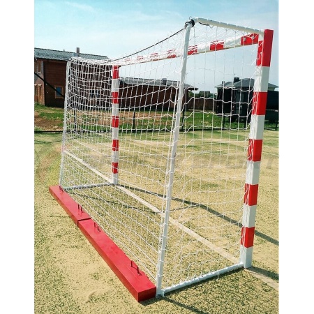 Купить Ворота мини-футбольные без сетки 2х3х1 м. (добровольный серт.) с накидным противовесом 25 кг в Копейске 
