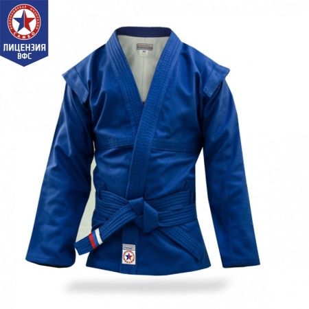 Купить Куртка для самбо "Атака"  ВФС (подкладка, пояс) р 50-60 в Копейске 