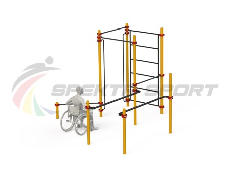 Купить Спортивный комплекс для инвалидов-колясочников WRK-D18_76mm в Копейске 