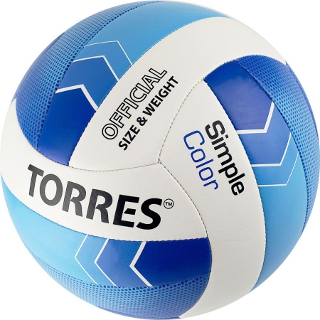Купить Мяч волейбольный Torres Simple Color любительский р.5 в Копейске 